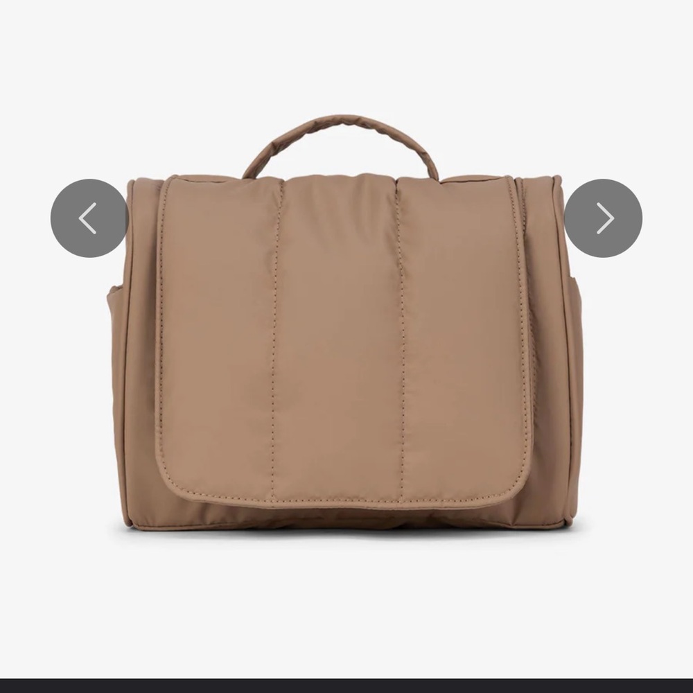 Calpak Luka Hanging Toiletry Bag Chocolate